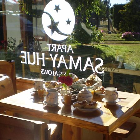 Apart Samay Hue Bungalows Dina Huapi Exteriör bild