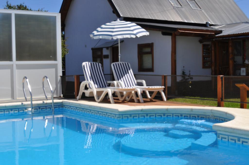 Apart Samay Hue Bungalows Dina Huapi Exteriör bild
