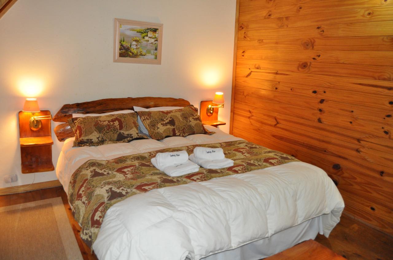 Apart Samay Hue Bungalows Dina Huapi Exteriör bild